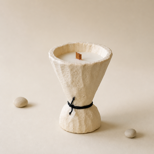 Sculptural scented candle collection for thoughtful gifting