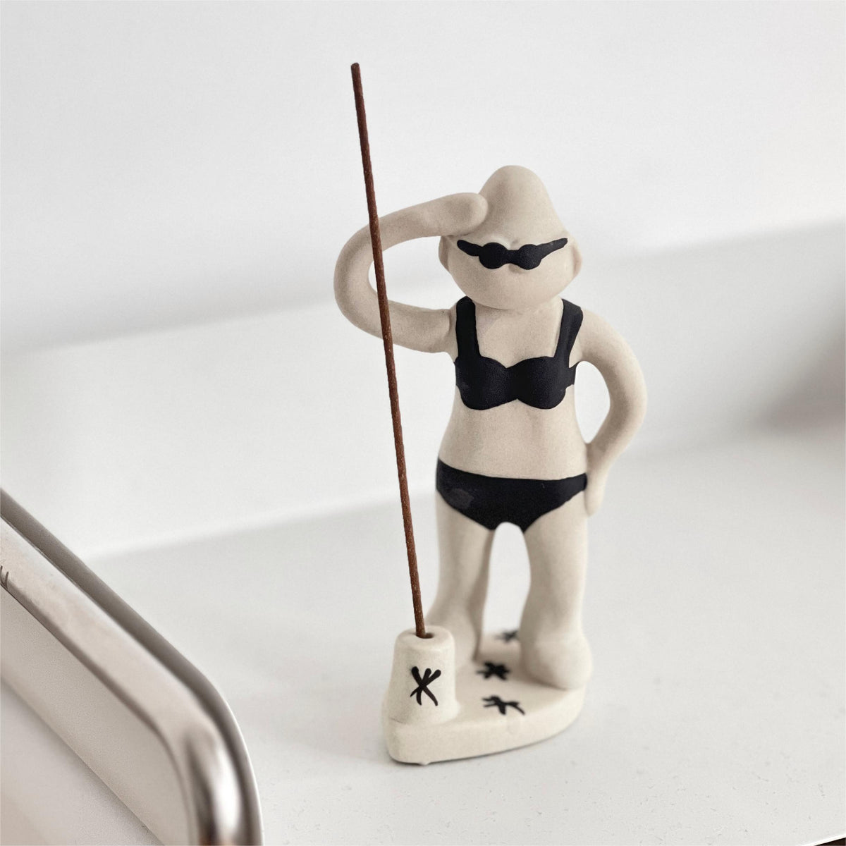 Walala surfer and meditation incense holders, alternate product view 8