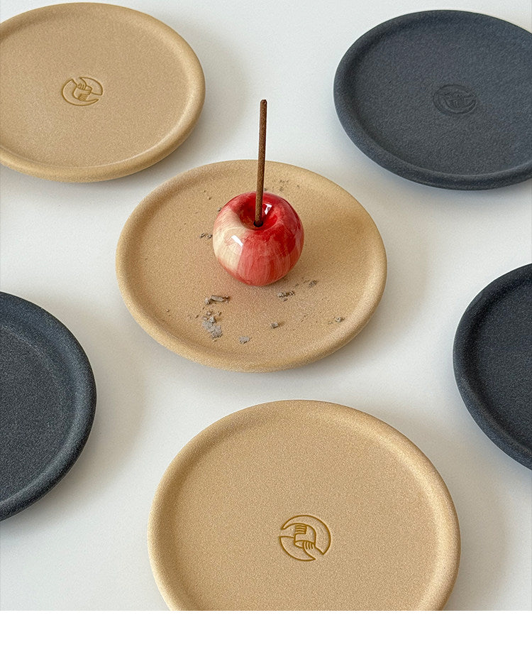 Walala apple and pear ceramic incense holders, alternate product view 8
