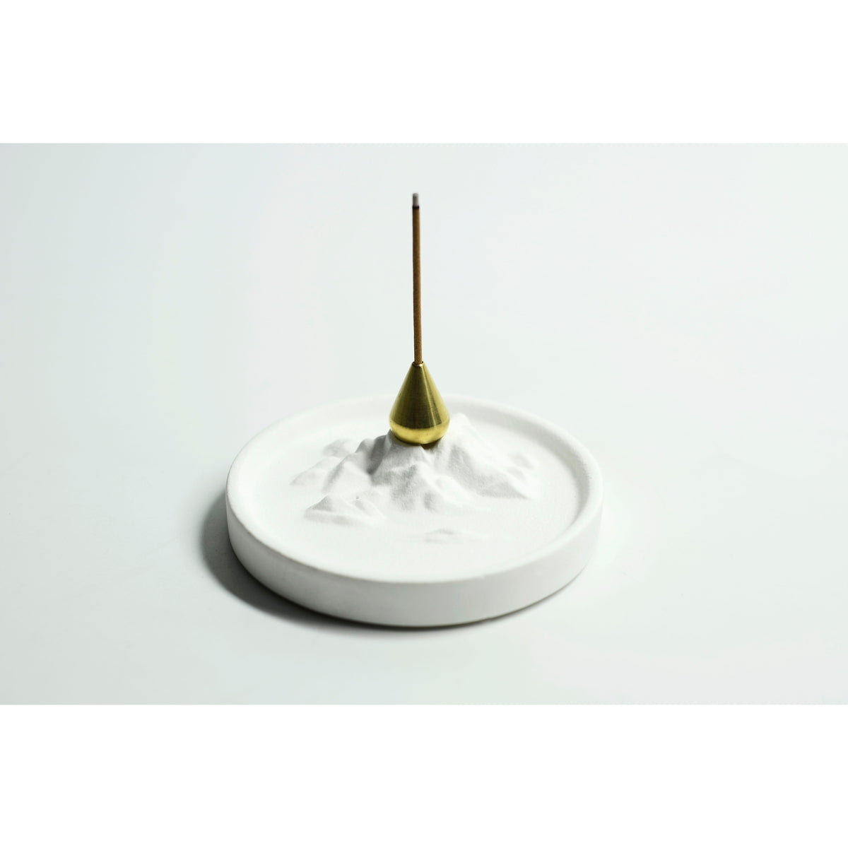 Yunyu Island concrete backflow incense burner, alternate product view 2