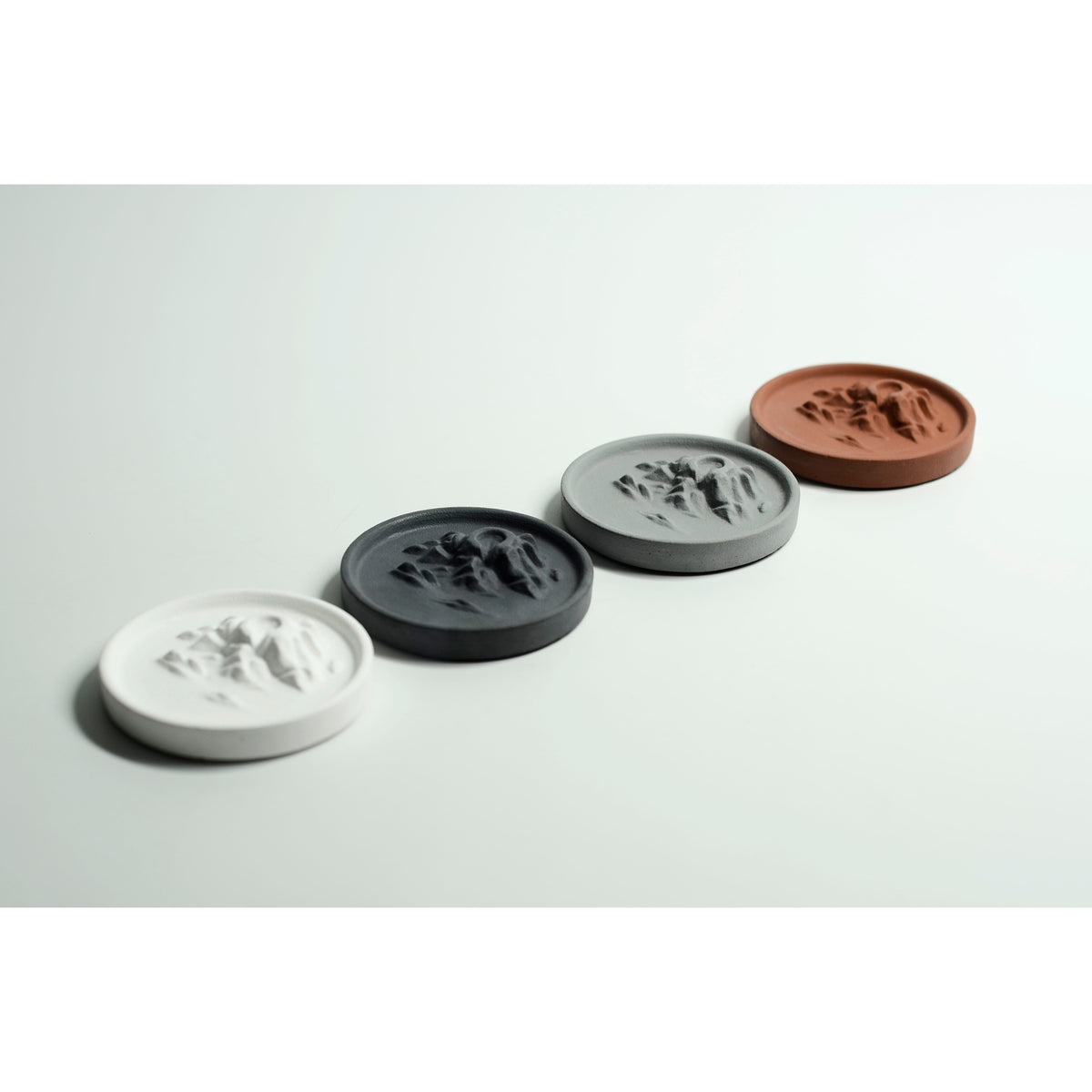 Yunyu Island concrete backflow incense burner, alternate product view 7