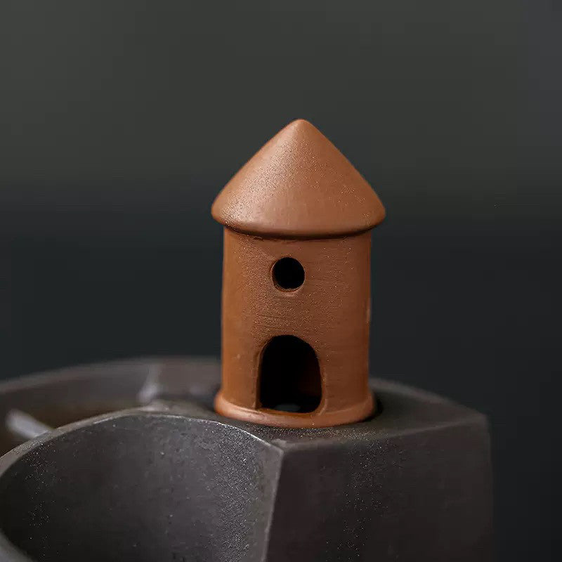 Lighthouse Backflow Incense Burner