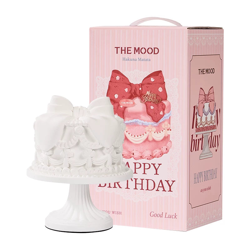 The Mood birthday cake essential oil lamp with gift box