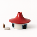 Childish Play Red Roof Cottage Incense Burner
