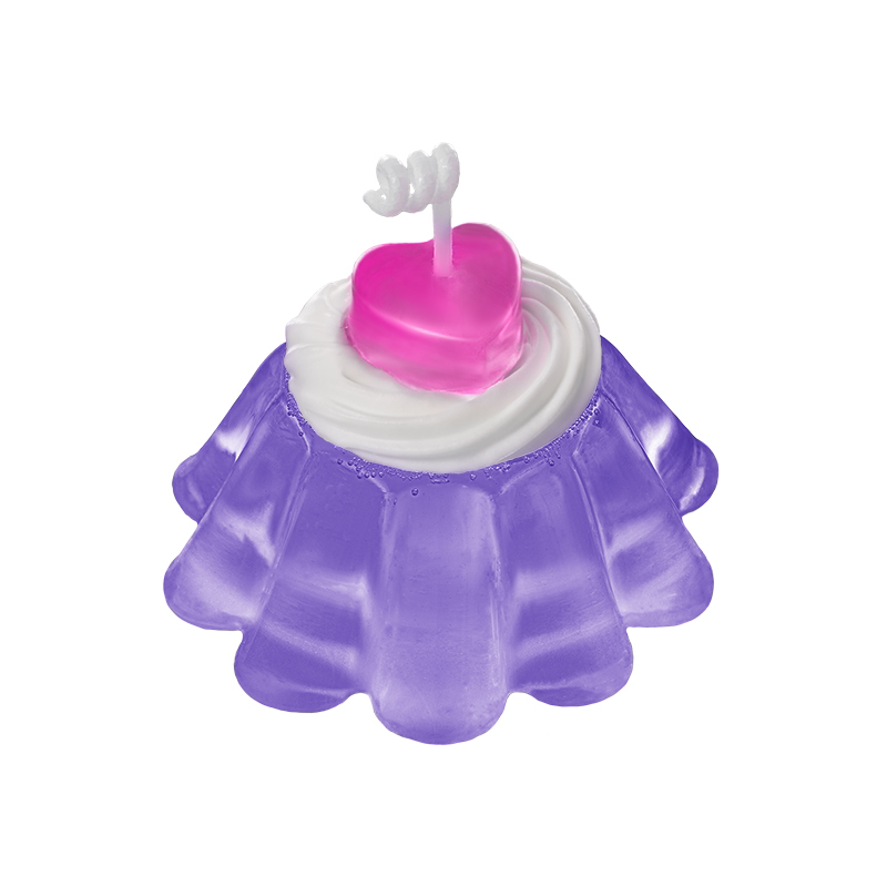 HollyJelly Pudding Candle — Mulberry Berry Heart