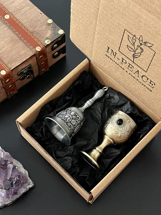 InPeace Element Set A two-piece vintage decorative objects