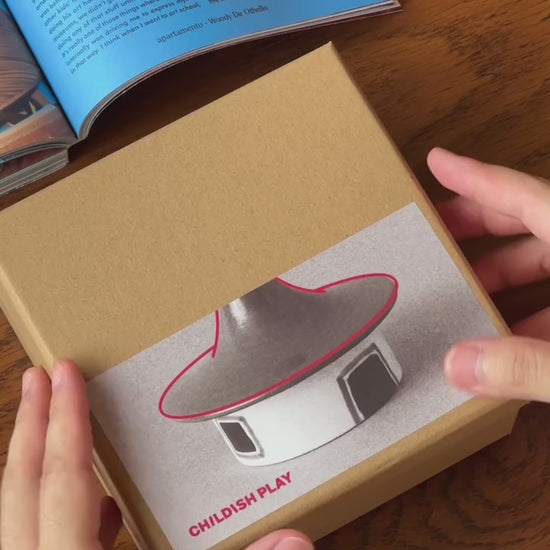 Video showing the Childish Play red roof cottage incense burner in use